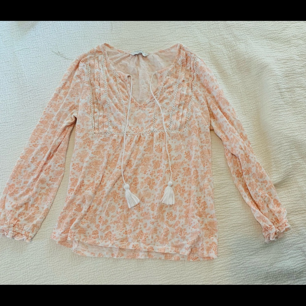 Lucky Brand peasant top